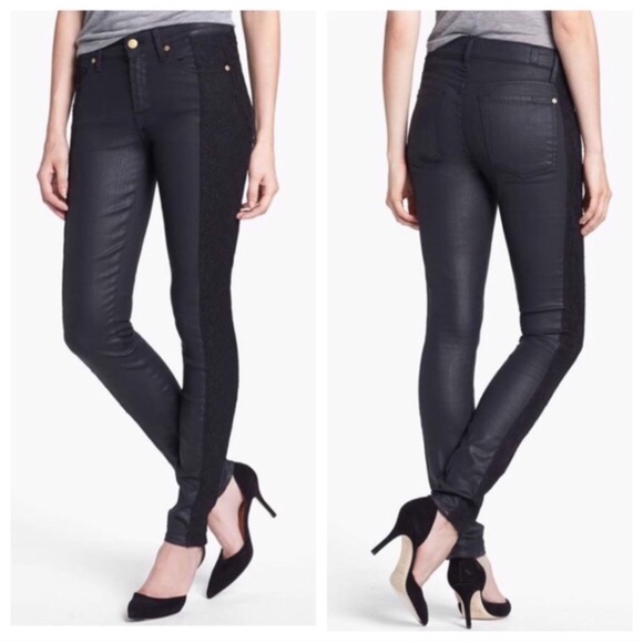 seven coated jeans